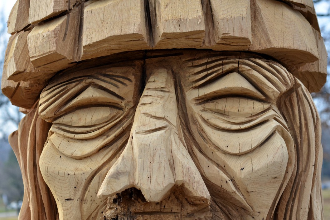 Aged Wood Face Aged Wood Face