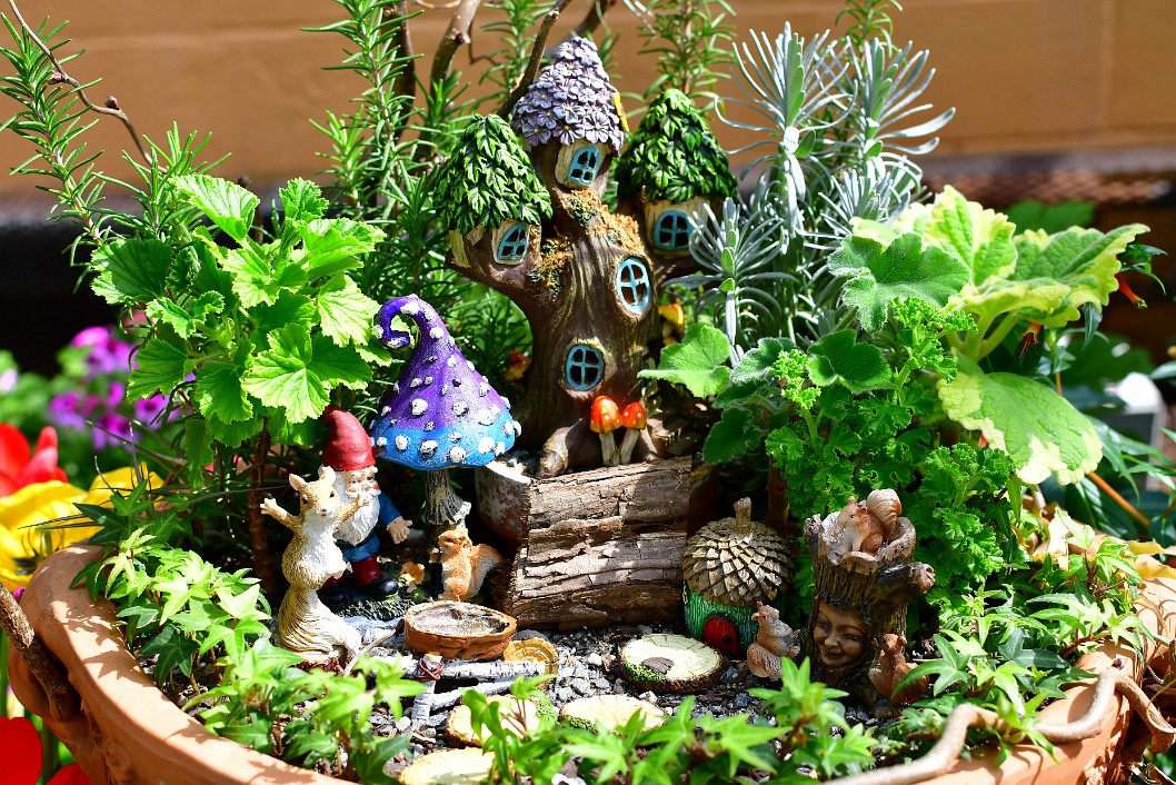 Gnome Home Full of Squirrels