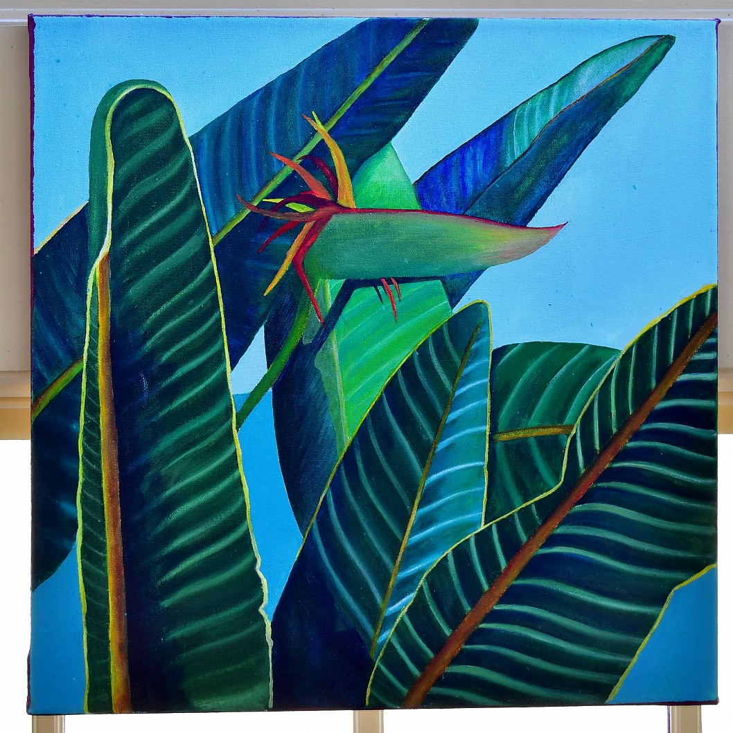 Painting of a Bird of Paradise Plant by Tori Martini